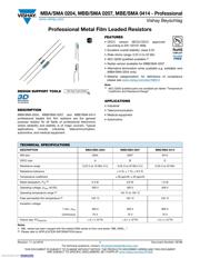 MBB02070C1003FCT00 Datenblatt PDF