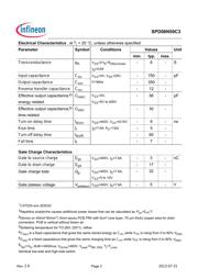 SPD08N50C3 datasheet.datasheet_page 3