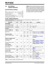 MCP1632-AAE/MC 数据规格书 4