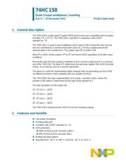 74HC158D,652 datasheet.datasheet_page 1