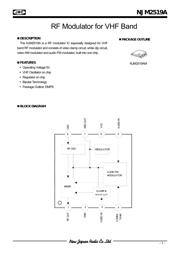 NJM2519AM# datasheet.datasheet_page 1