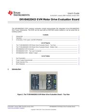 DRV8402DKDEVM 数据规格书 1