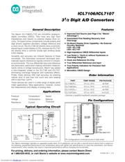 ICL7107EQH+D datasheet.datasheet_page 1