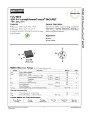 FDD4685 datasheet.datasheet_page 1