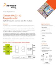 MAG3110FCR1 数据规格书 1