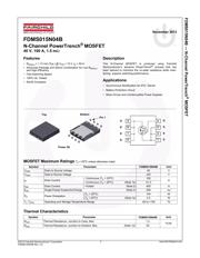 FDMS015N04B datasheet.datasheet_page 1