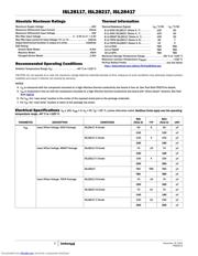 ISL28217FBZ-T7 数据规格书 5