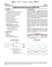 DRV8870DDAR Datenblatt PDF