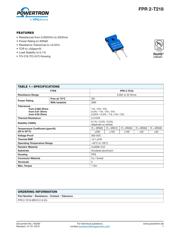 FPR 2-T218 0R010 C 1% 数据规格书 1