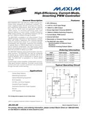MAX1847EEE 数据规格书 1