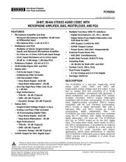 PCM3052ARTF datasheet.datasheet_page 1