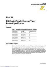 Z84C9012VSC00TR datasheet.datasheet_page 6