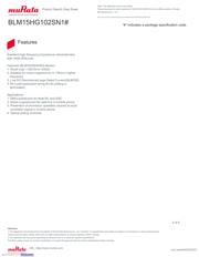 BLM15HG102SN1D 数据规格书 2
