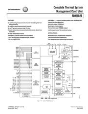 ADM1026JSTZ Datenblatt PDF