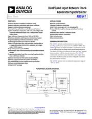 AD9547BCPZ 数据规格书 1