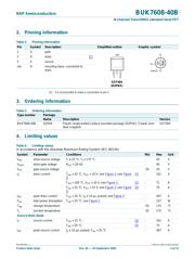 BUK7608-40B 数据规格书 3