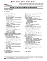 MSP430F6720AIPZR datasheet.datasheet_page 1