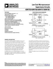 ADM705AR-REEL7 数据规格书 1