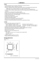 LC89075W-H datasheet.datasheet_page 2