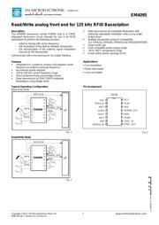 EM4095HMSO16B 数据规格书 1