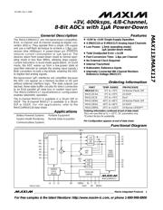 MAX117CPI datasheet.datasheet_page 1