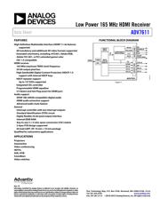 ADV7611BSWZ-P-RL 数据手册