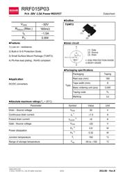 RRF015P03GTL datasheet.datasheet_page 1