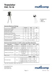 2N2907 datasheet.datasheet_page 1