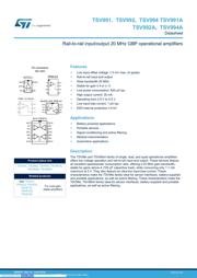 TSV992IQ2T datasheet.datasheet_page 1