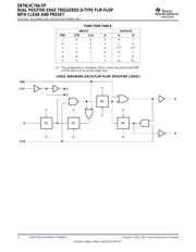 SN74LVC74AQDREP 数据规格书 2