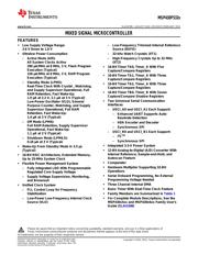 MSP430F5328IRGCT datasheet.datasheet_page 1