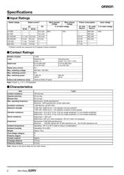 G2RV-SL700DC24 数据规格书 2