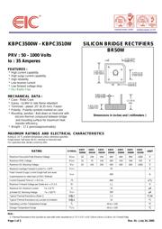 KBPC3510W 数据规格书 1