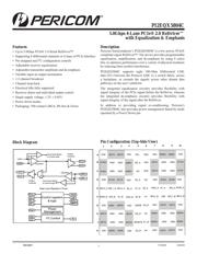 PI2EQX5804CNJE 数据规格书 1