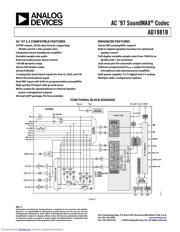AD1981BJST Datenblatt PDF