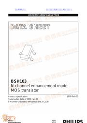 BSH103 datasheet.datasheet_page 1