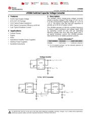 LM2664M6/NOPB Datenblatt PDF