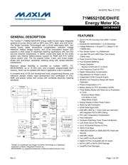 71M6521DE-IGT/F datasheet.datasheet_page 1