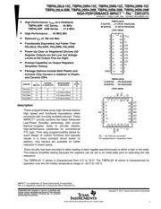 TIBPAL20R6-15CJT 数据规格书 1