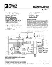 AD1815JS 数据规格书 1