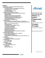 ATMEGA8L-8AU Programmierhandbuch