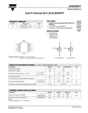 SI4925BDY-T1-E3 数据规格书 1