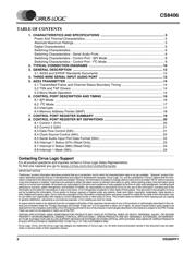 CS8406-IZ datasheet.datasheet_page 2