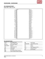 IS45S32400E-7TLA2 datasheet.datasheet_page 3