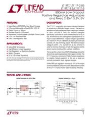 LT1117CST#PBF Datenblatt PDF