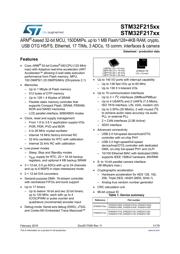 STM32F217ZET7 datasheet.datasheet_page 1