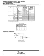 SN74AS373NS 数据规格书 2