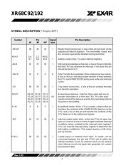 XR68C92CV-F datasheet.datasheet_page 4