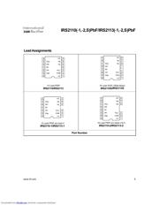 IRS2113SPBF 数据规格书 5