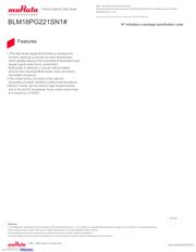 BLM18PG221SN1D 数据规格书 2
